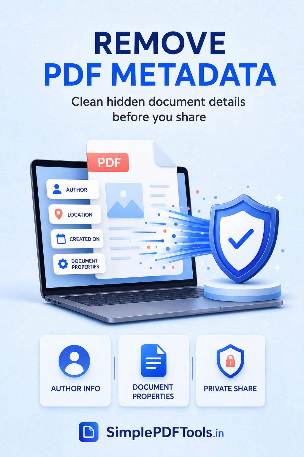 Remove PDF metadata guide